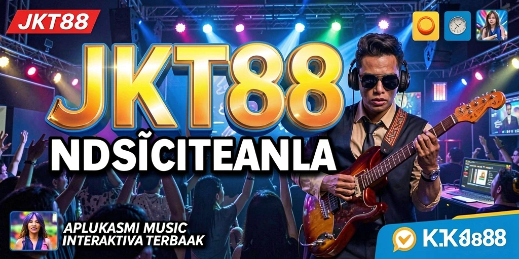 Tampilan pengguna yang menarik dari JKT88 saat menikmati musik.