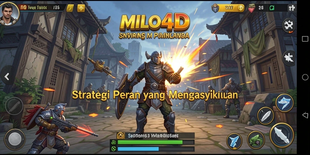 Tangkapan layar gameplay <strong>MILO4D</strong> yang menunjukkan aksi strategi yang mendebarkan.