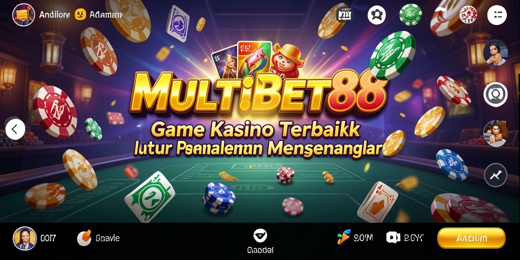 Tampilan gameplay mendebarkan dari MULTIBET88 yang penuh warna.