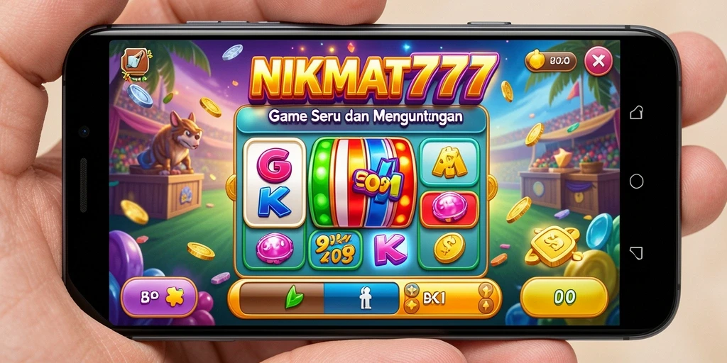 Tampilan gameplay seru di NIKMAT777 dengan suasana Bingo yang mendebarkan.