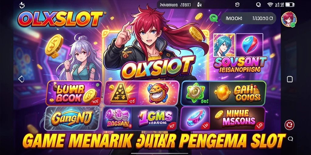 Tampilan gameplay menarik dari game Anime OLXSLOT.