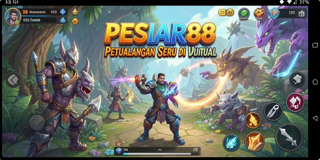 Screenshot dari gameplay PESIAR88 yang mendebarkan dan penuh petualangan.