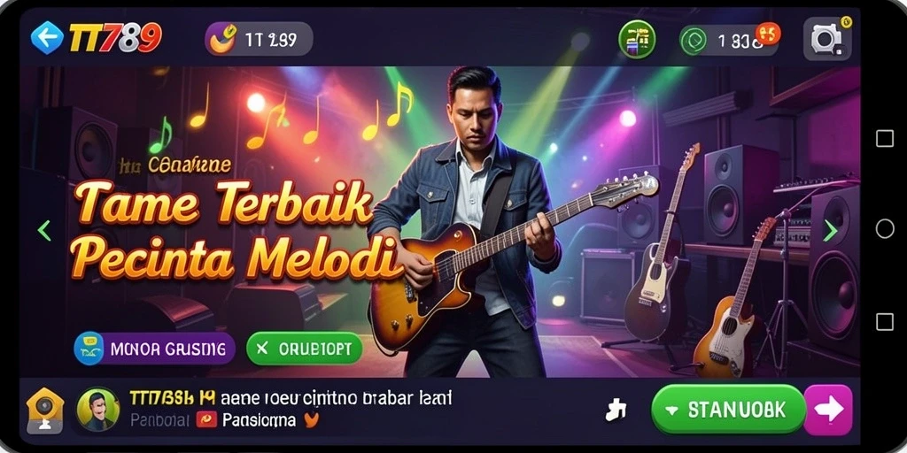 Tampilan gameplay TT789 yang seru dan penuh warna.