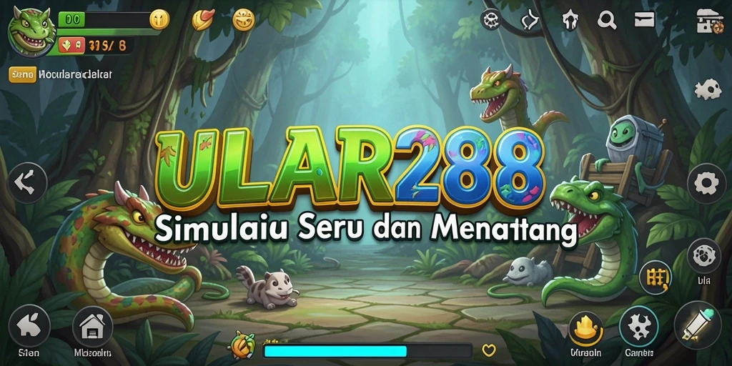 Gameplay ULAR288 yang menarik menunjukkan interaksi antarpemain.