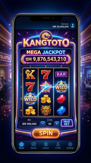 Tampilan antarmuka pengguna Kangtoto yang sederhana dan efisien.